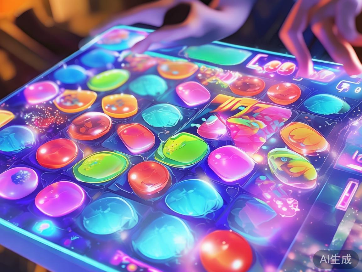 试玩手机bb电子糖果派，首先会被其精美的画面和轻松